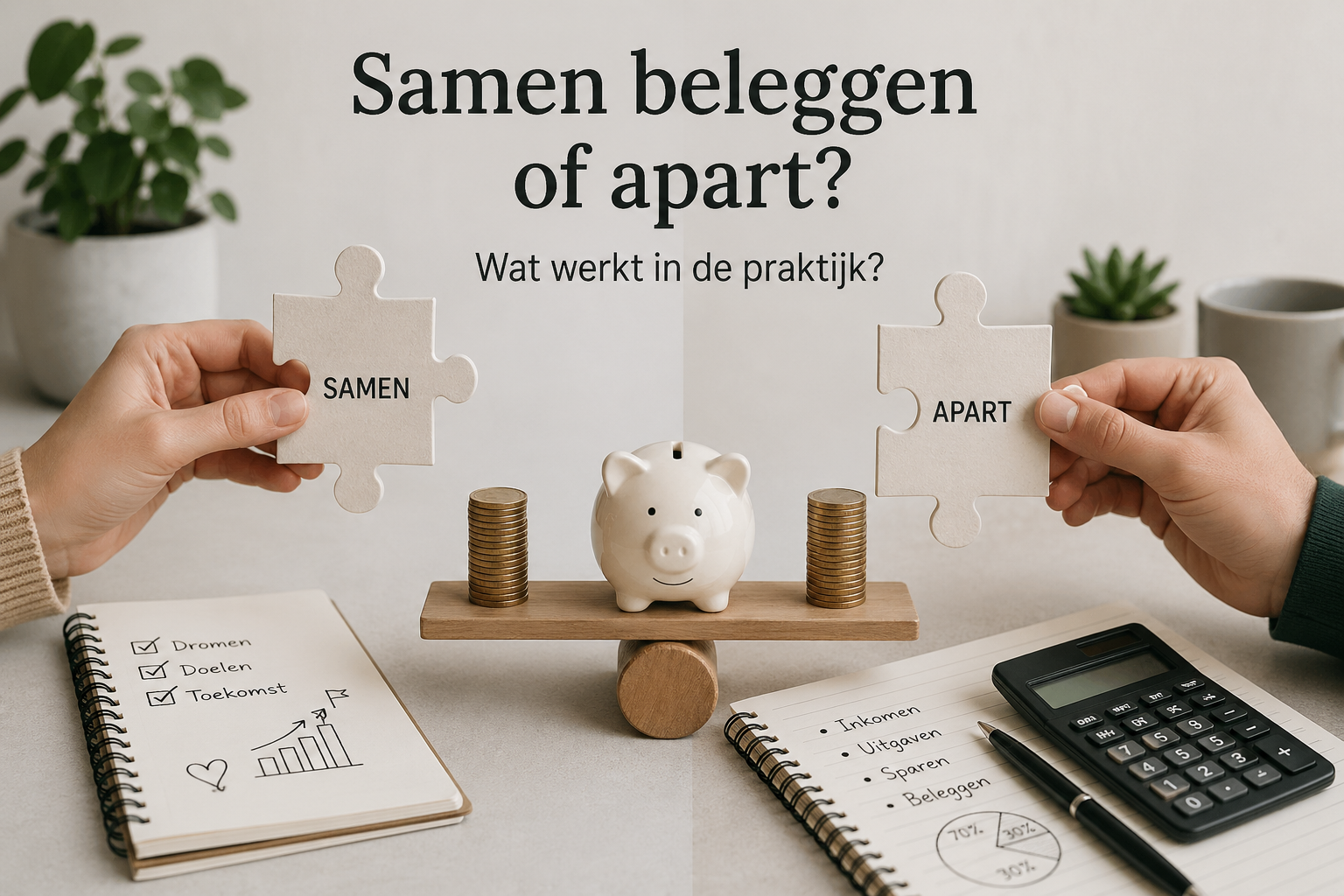 Samen beleggen of apart: wat werkt in de praktijk?