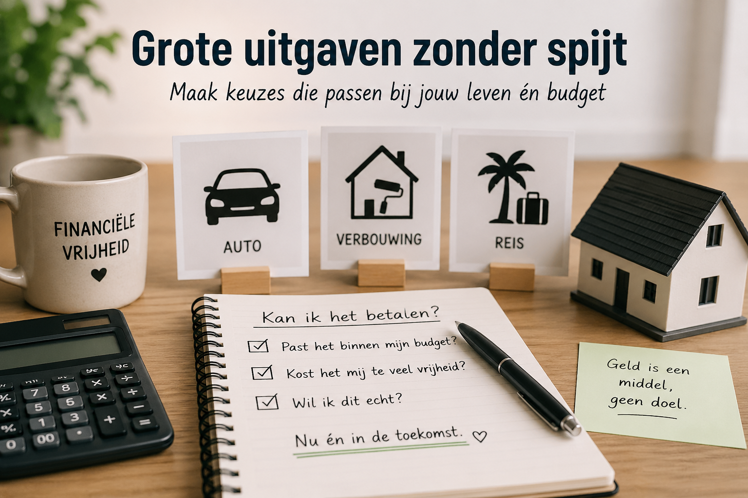 Hoe voorkom je spijt bij grote uitgaven?