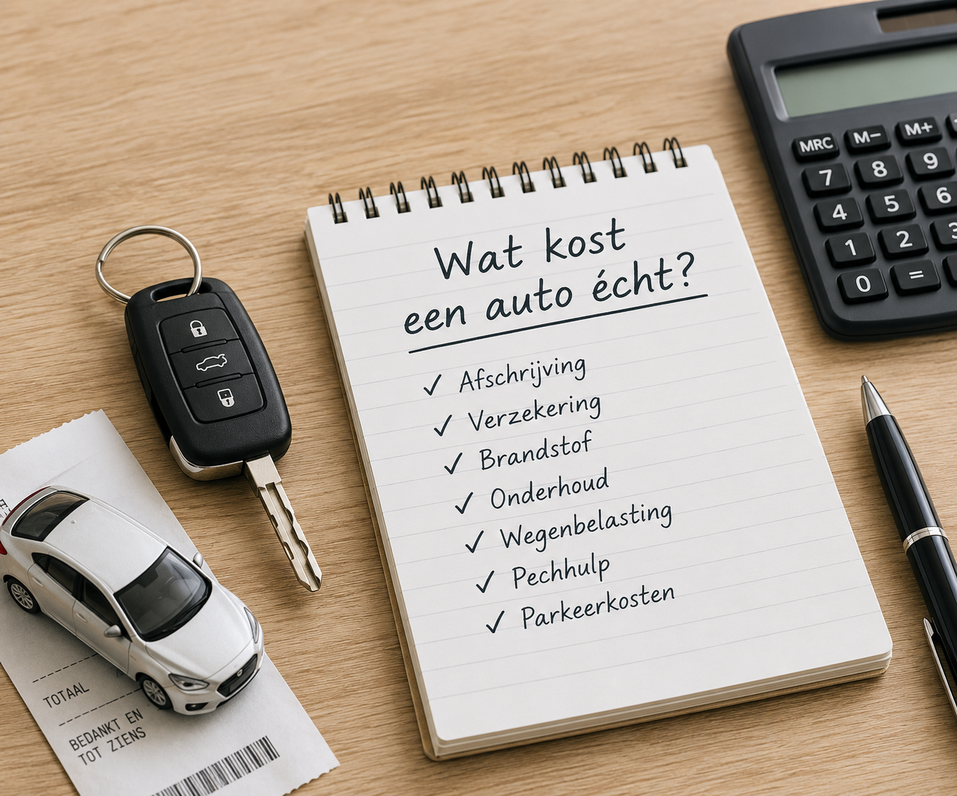Wat kost een auto écht per maand? Alle autokosten uitgelegd